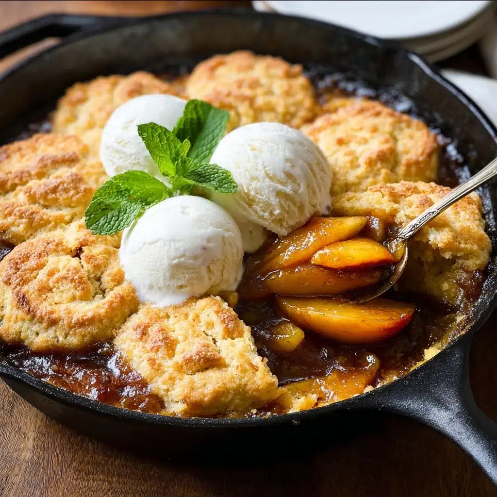 Best-Ever Skillet Peach Cobbler Recipe - Recipe Image