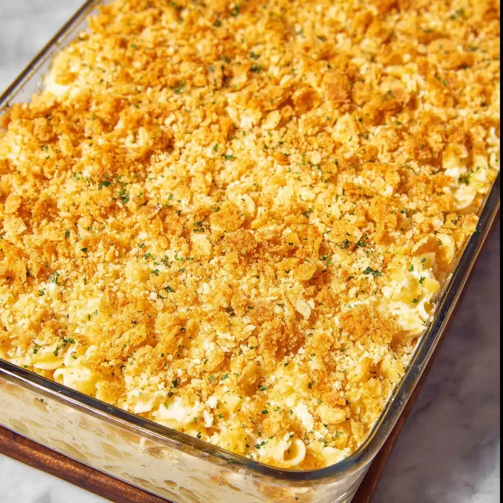 Old School Chicken Noodle Casserole Recipe