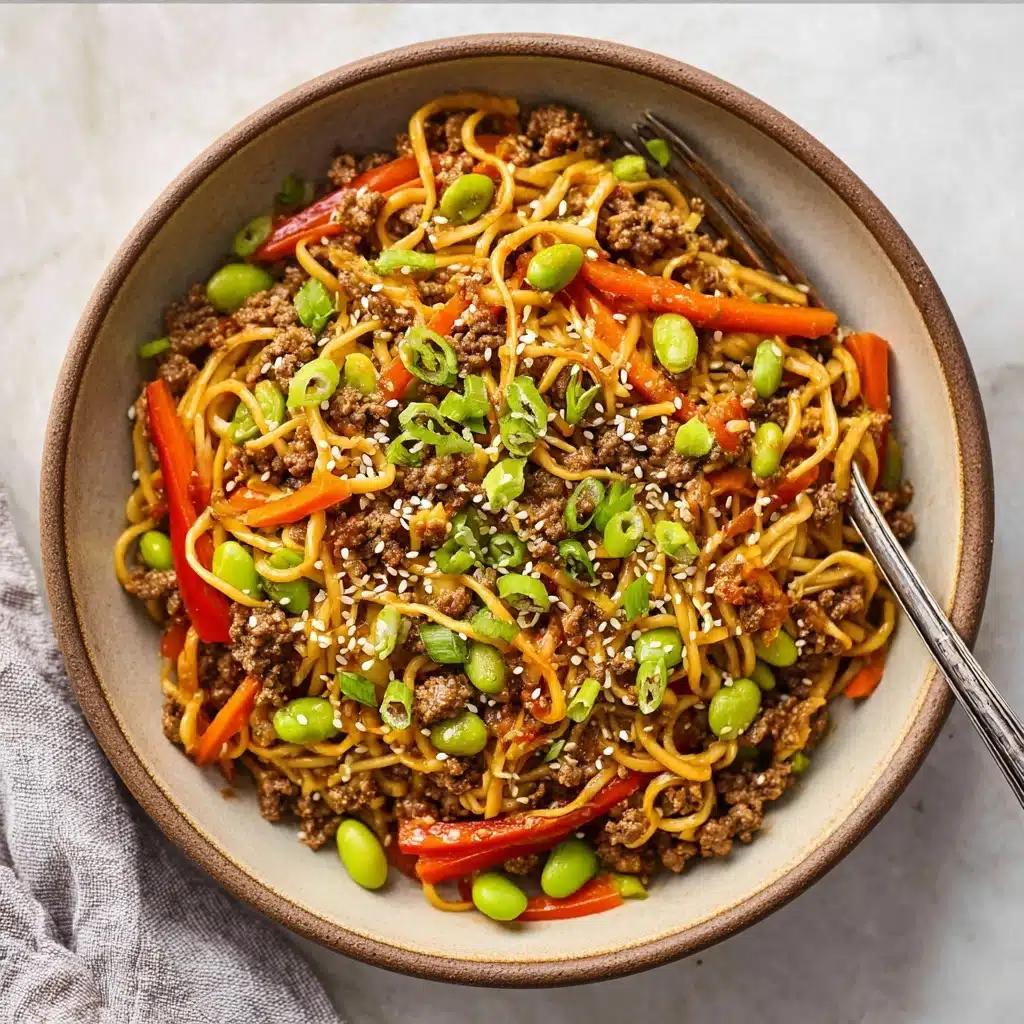 Ground Beef Ramen Noodles Recipe - Recipe Image