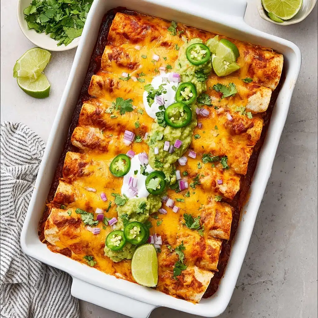 Best Ground Beef Enchiladas Recipe - Recipe Image
