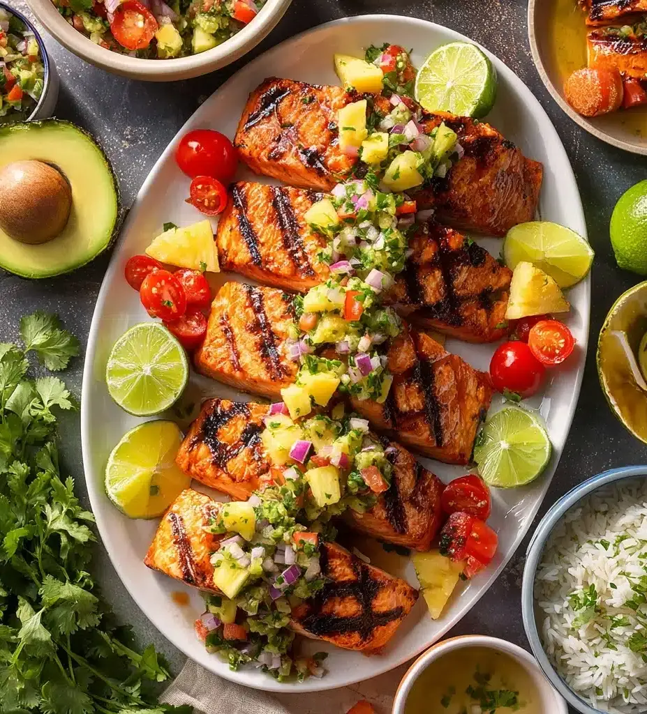 Grilled Salmon (Best Marinade) Recipe