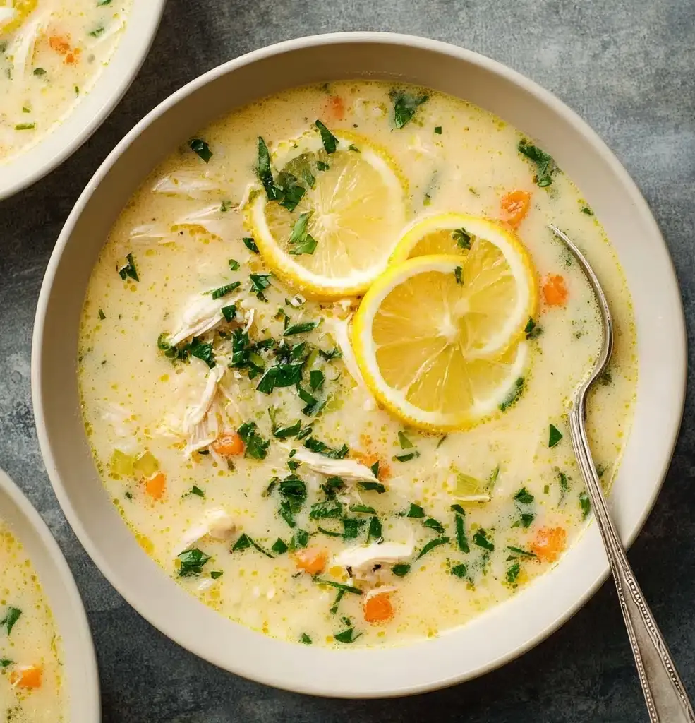 Avgolemono Soup (Whole30, Keto, Grain Free) Recipe