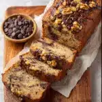 Chocolate Chip Banana Nut Bread Recipe