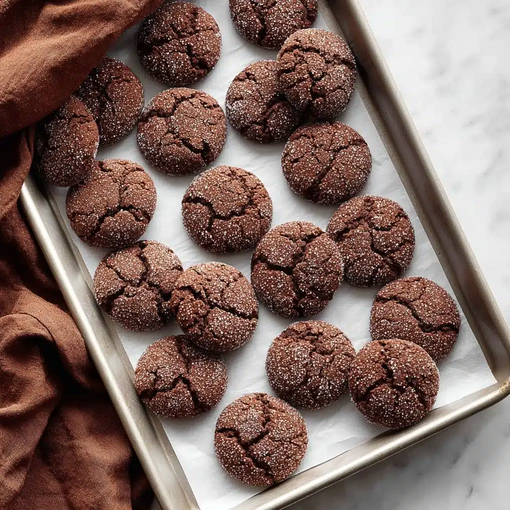 Chocolate Sugar Cookies Recipe - Recipe Image