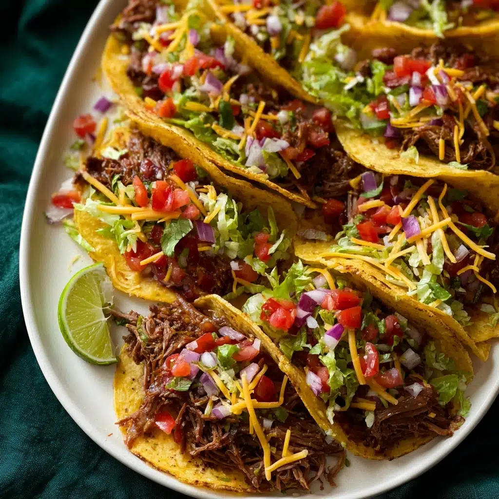 Shredded Beef Tacos Recipe - Recipe Image