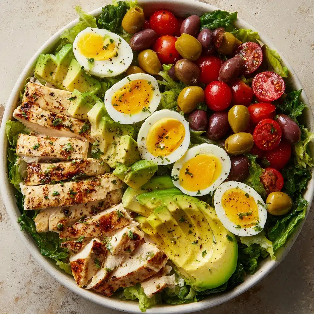 Healthy Cobb Salad That You Can Meal Prep Recipe - Recipe Image