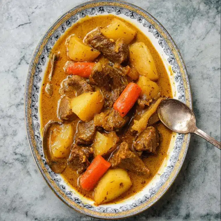 Hong Kong Beef Curry (港式咖喱牛肉) Recipe