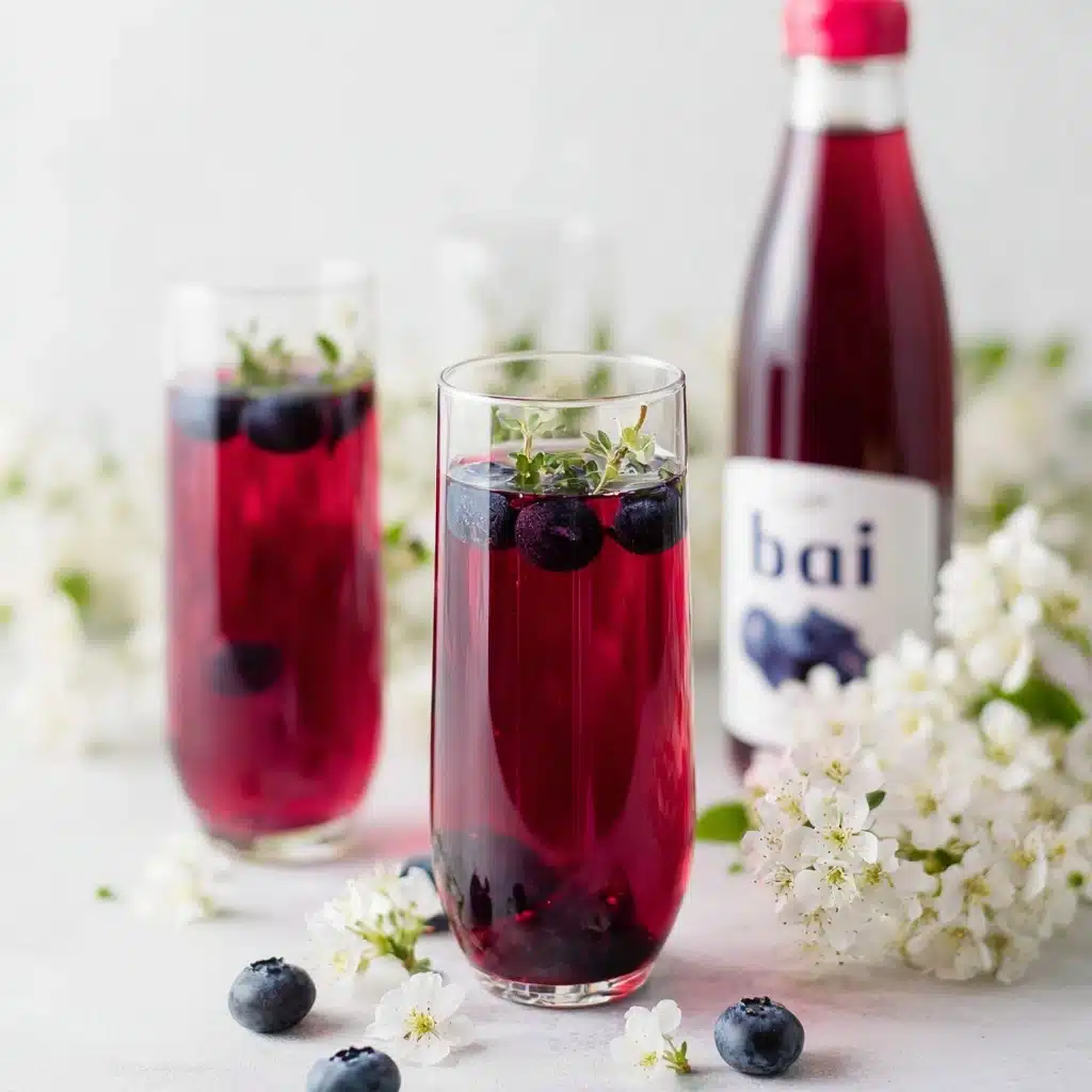 Blueberry Thyme Mimosas (Alcohol-Free) Recipe