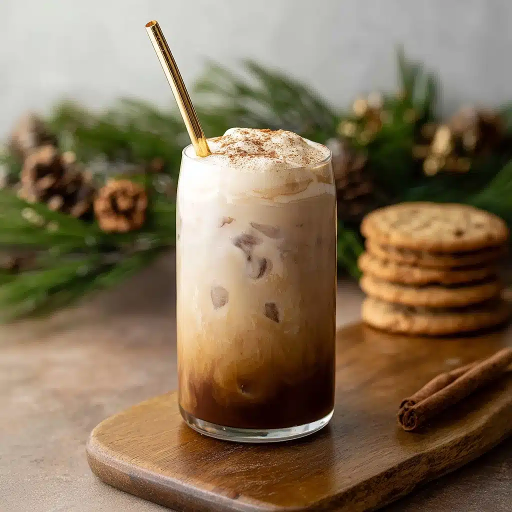 Iced Gingerbread Oatmilk Chai Recipe