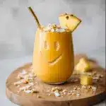 Golden Glow Pineapple Turmeric Smoothie Recipe