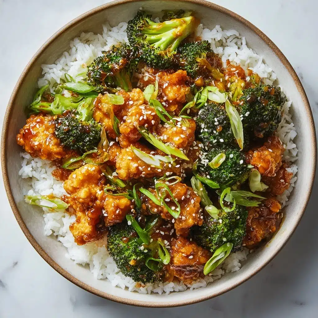 Sesame Tofu & Broccoli Recipe
