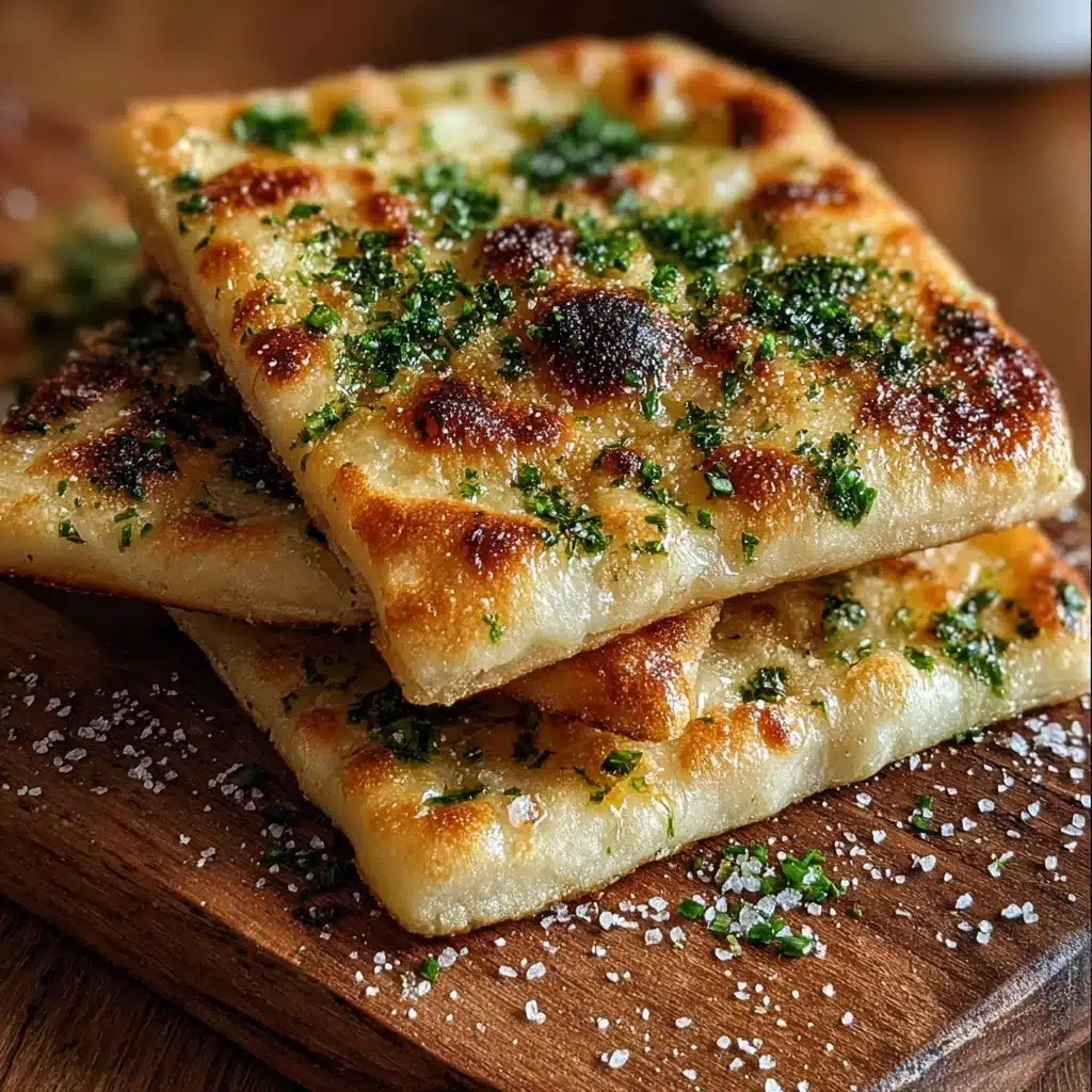 Air Fryer Garlic Flatbread: Easy Recipe & Crispy Results Recipe - Recipe Image