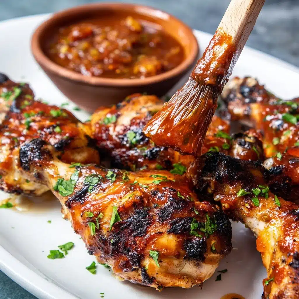 The Best Grilled Chicken Legs Recipe - Recipe Image