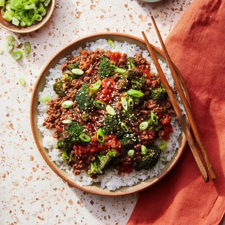 Ground Beef and Broccoli Recipe