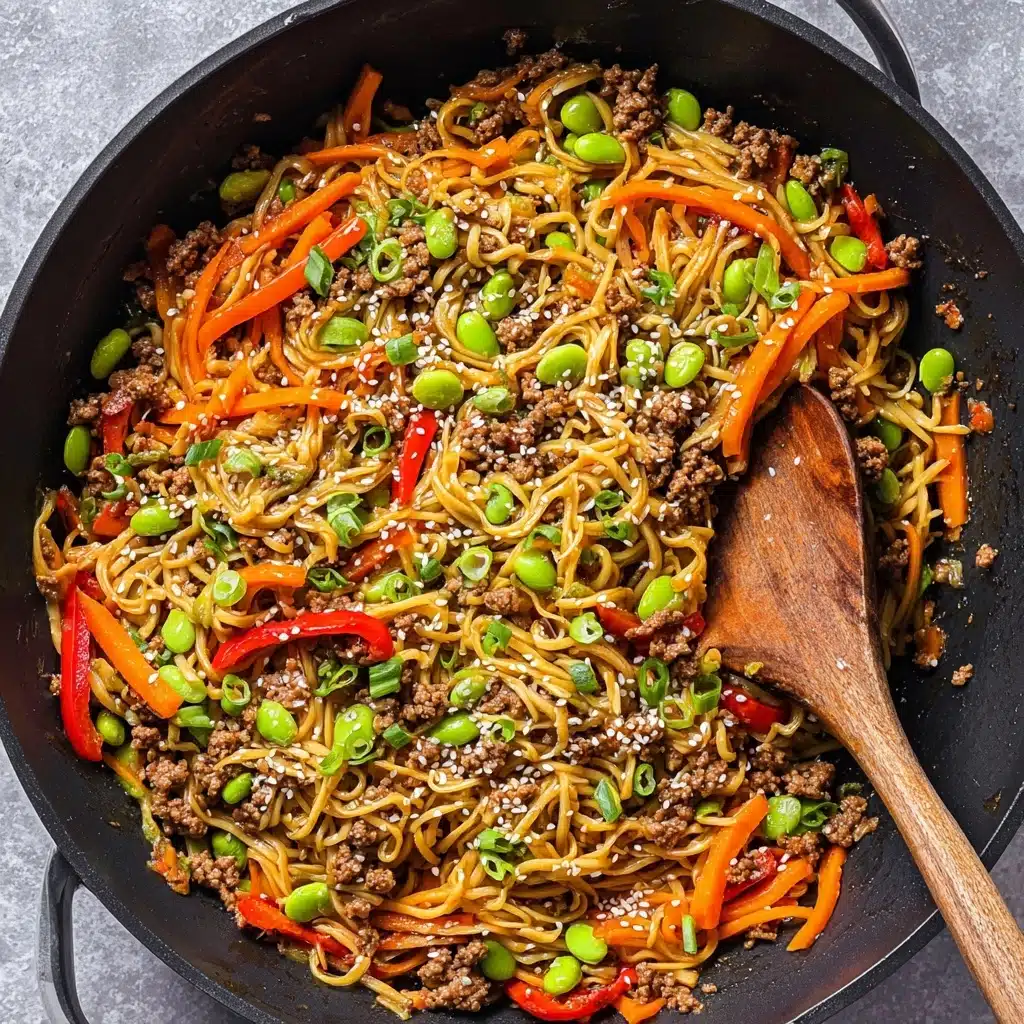 Ground Beef Ramen Noodles Recipe