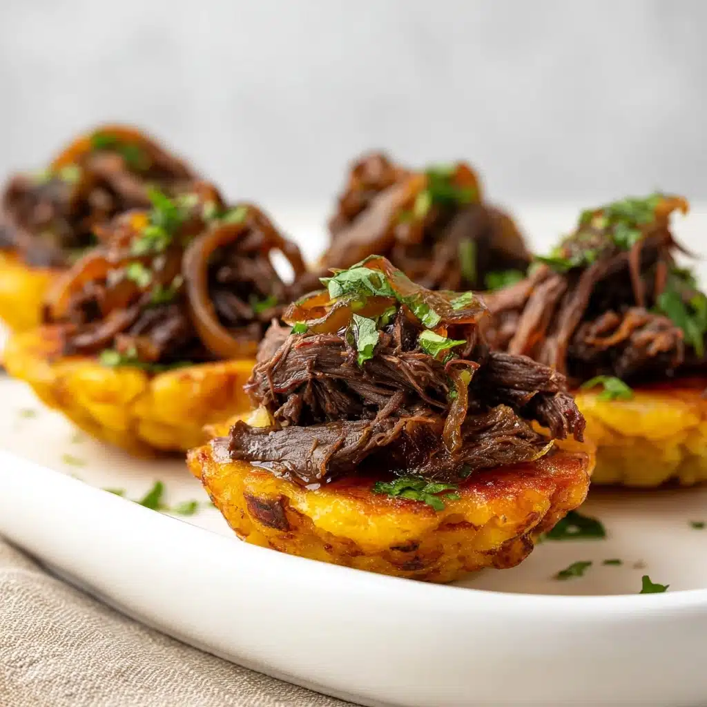 Tostones Rellenos (Cuban Stuffed Plantain Cups) Recipe