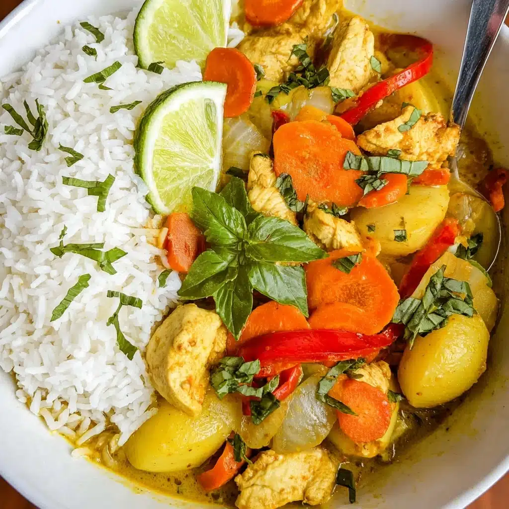 Thai Coconut Fish Curry with Veggies Recipe - Recipe Image