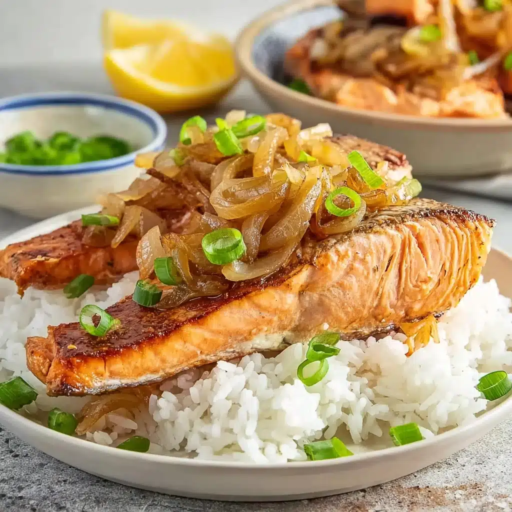Pan-Seared Salmon Steaks Recipe