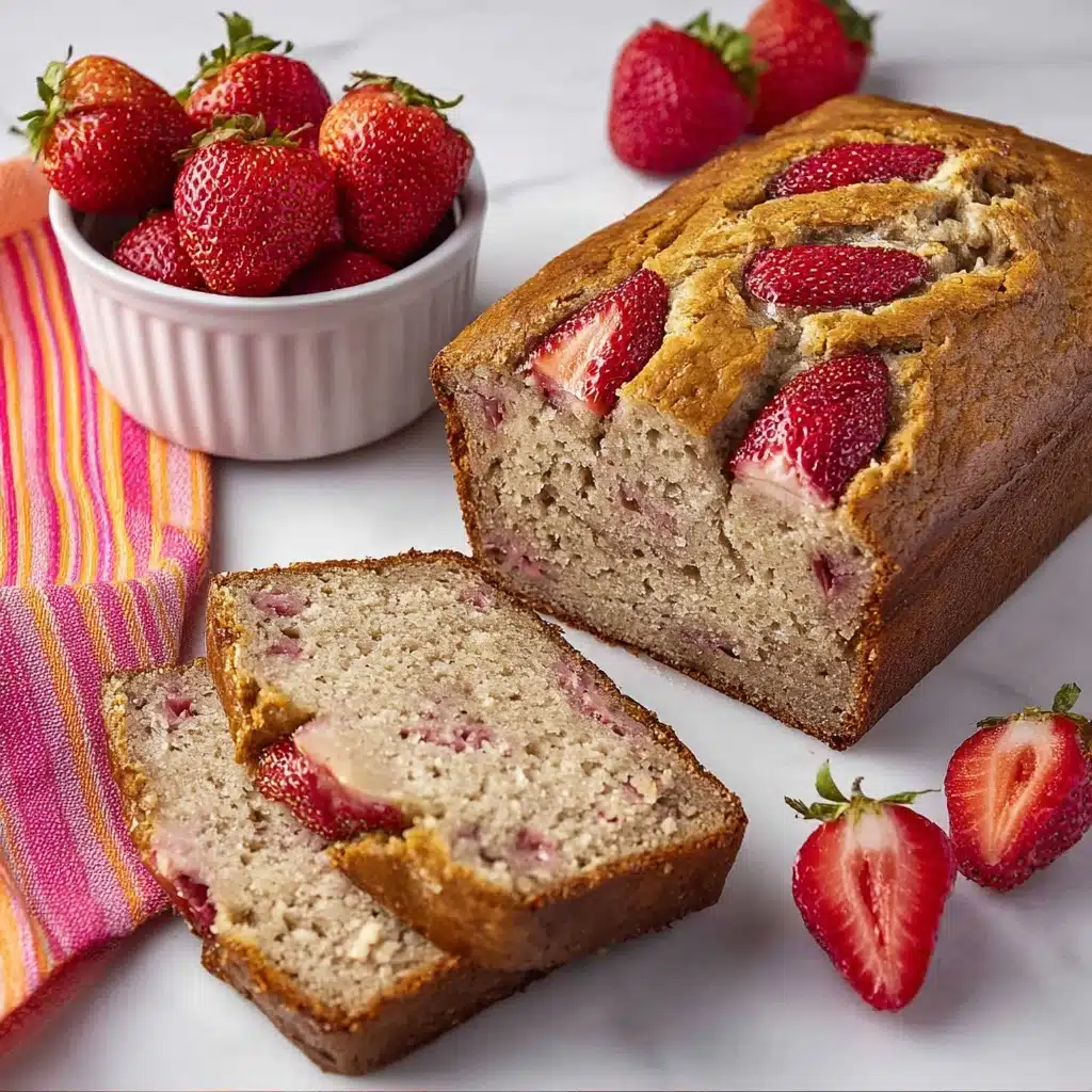 Strawberry Banana Bread Recipe - Recipe Image