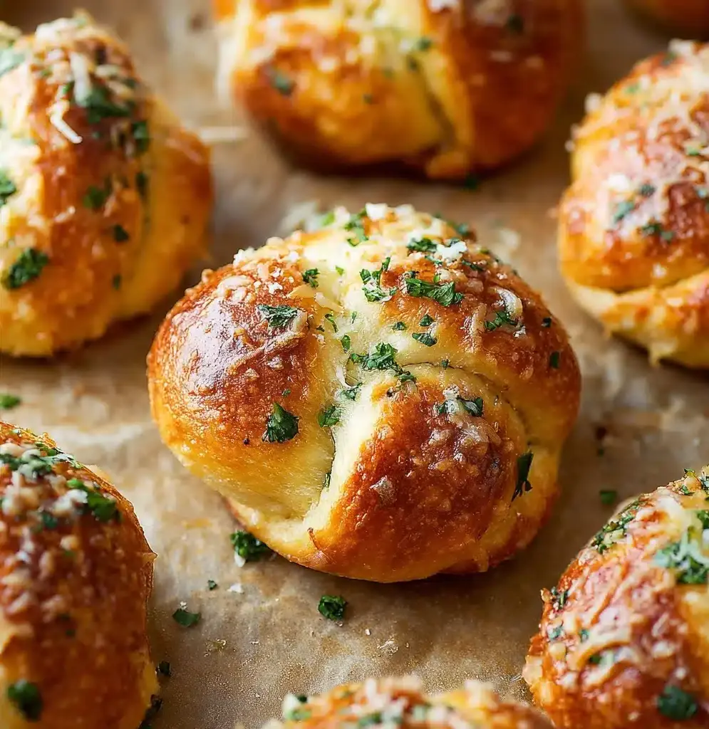 Homemade Garlic Knots Recipe