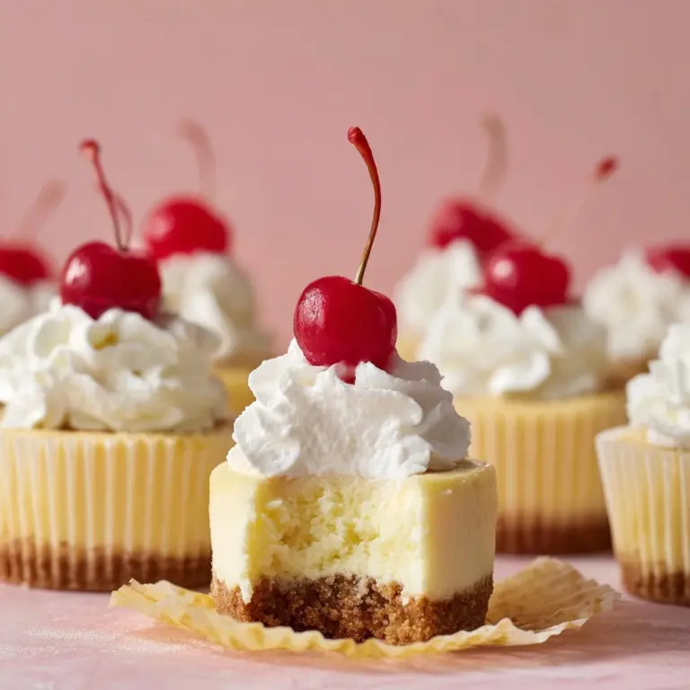 Easy Mini Cheesecakes Recipe