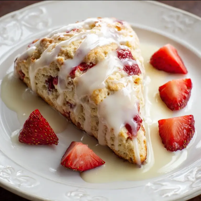 Strawberries and Cream Scones Recipe