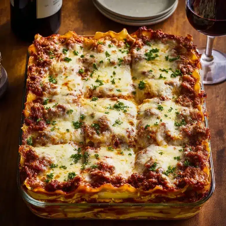 The Best Homemade Lasagna Recipe