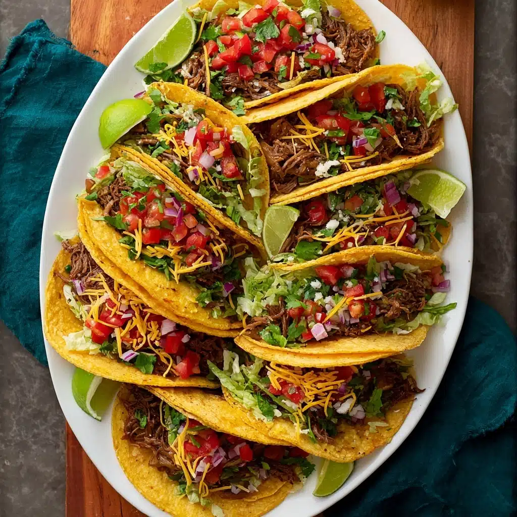 Shredded Beef Tacos Recipe - Recipe Image