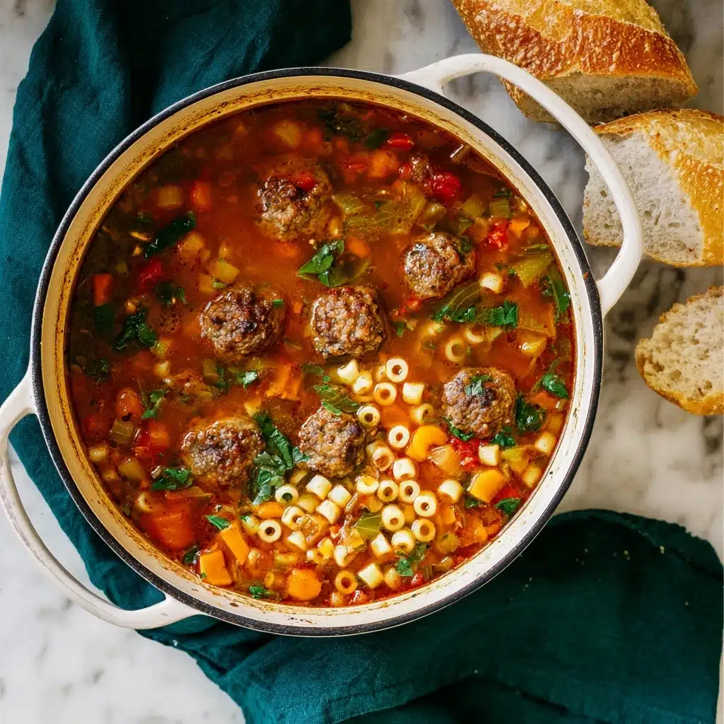Meatball Soup Recipe - Recipe Image