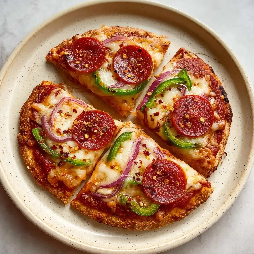 Easy Air Fryer Pizza (10 Minute Recipe) Recipe - Recipe Image