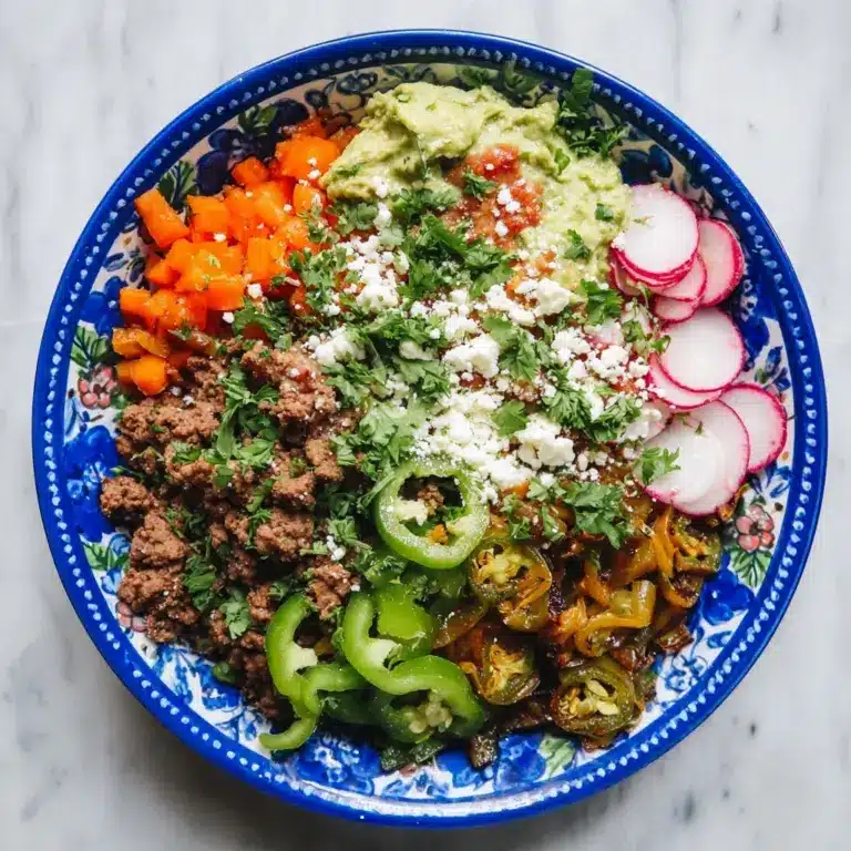 Healthy Ground Beef Dinner Bowls Recipe