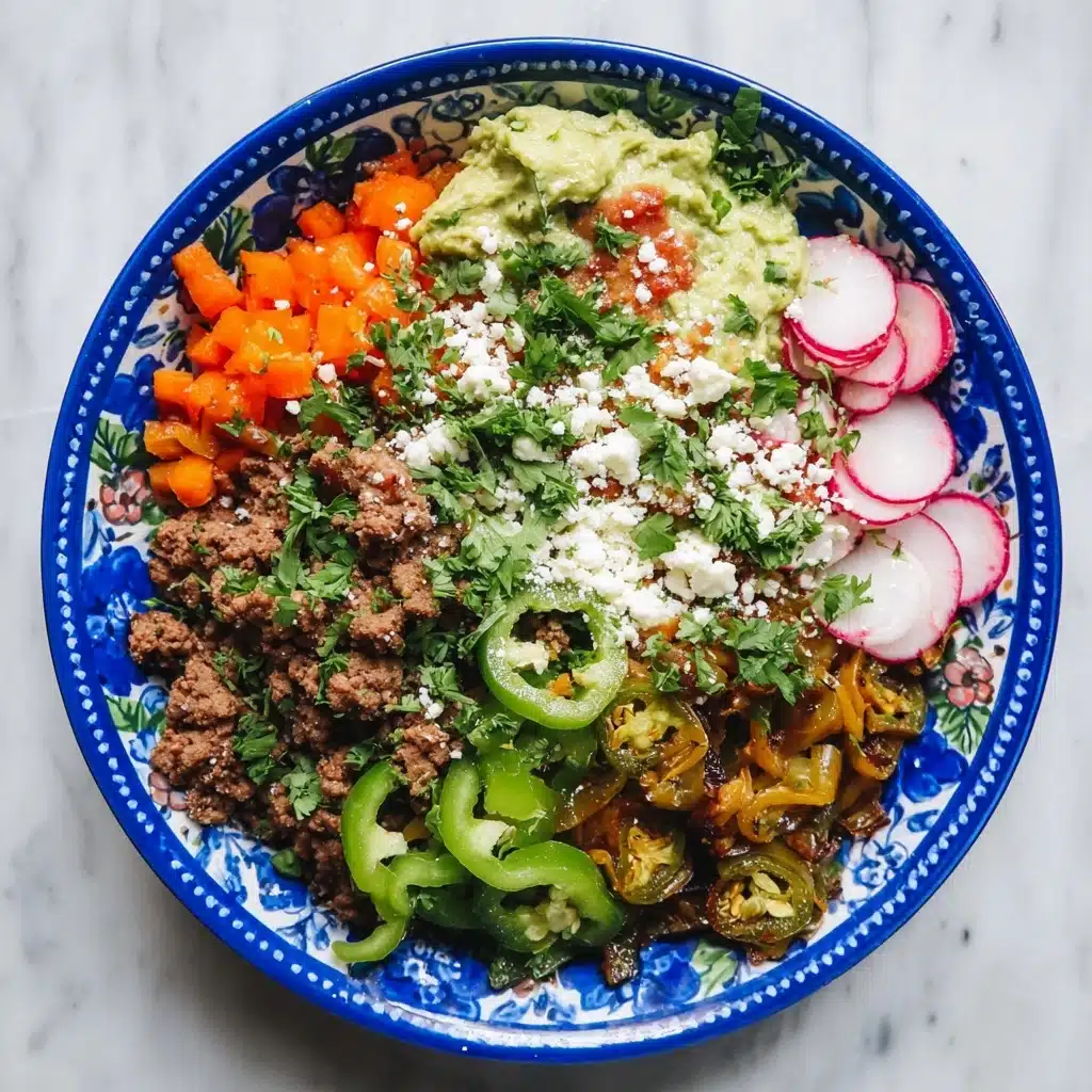 Healthy Ground Beef Dinner Bowls Recipe - Recipe Image