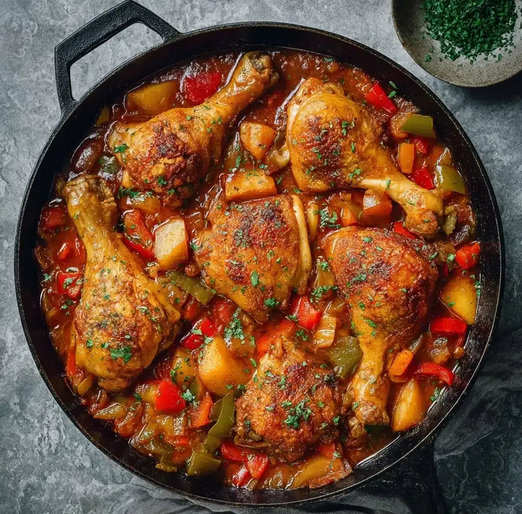 African Chicken (Macanese One-Pan Chicken Curry, 非洲鸡) Recipe - Recipe Image