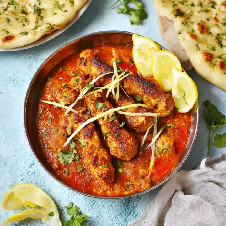 Kabab Masala (Seekh Kabab Curry) Recipe