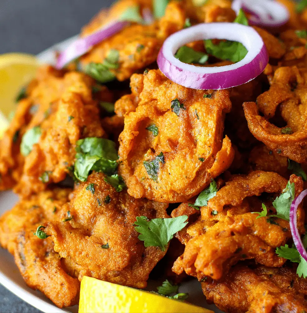 Crispy Fish Pakora (Fish Fritters) Recipe - Recipe Image