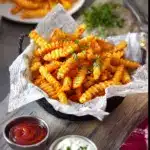 Crispy Masala Fries Recipe