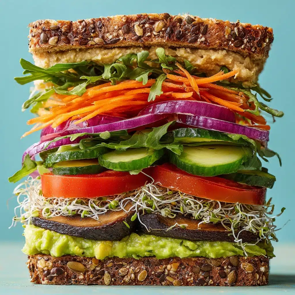 Ultimate Veggie Sandwich Recipe - Recipe Image