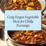 Hearty Vegetable Stew (Vegan) Recipe