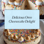 Easy Oreo Cake Cheesecake Recipe (The Best One) Recipe