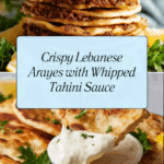 Crispy Lebanese Meat Stuffed Pita - Arayes Recipe