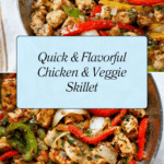 Chicken and Vegetables Dinner Skillet Recipe