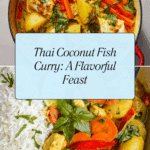Thai Coconut Fish Curry with Veggies Recipe