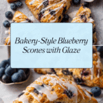 Classic Bakery-Style Blueberry Scones Recipe