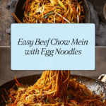 Beef Chow Mein - great beef mince noodle recipe! Recipe