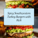 Spicy Southwestern-Style Turkey Burgers Recipe by Tasty Recipe