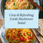 Enoki Mushroom Salad (凉拌金针菇) Recipe