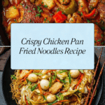 Chicken Pan Fried Noodles Recipe