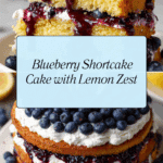 Blueberry Shortcake Cake Recipe