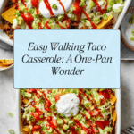 Walking Taco Casserole Recipe