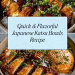 Japanese Katsu Bowls: A Delicious & Easy Recipe